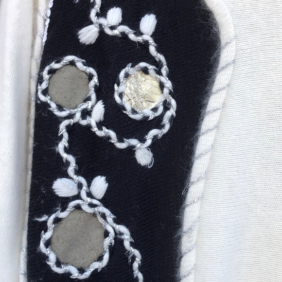 Vintage Premiere Designer Sequin/Snake Skin Rabbit Hair‎ Wool Blend Sweater - Picture 3 of 7